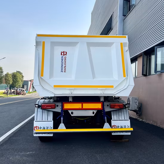 ヘビーデューティー工場マッチングU字型ダンプカーゴセミトレーラー