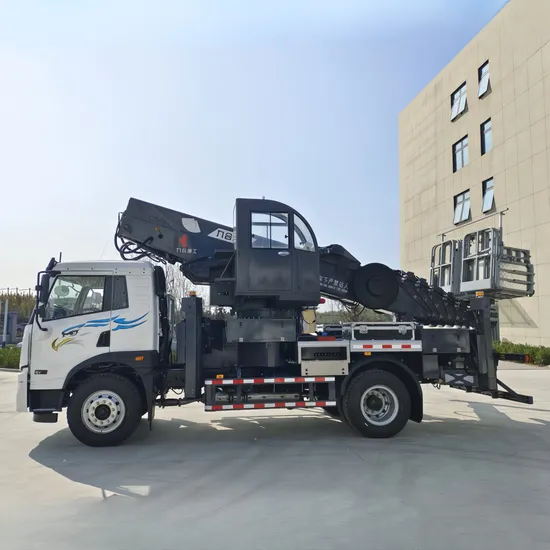 Jiuhe 21m 25m 29m 30m 38m 45m トラック搭載型作業プラットフォーム 高所作業車 バケットトラック 高所作業車 HOWO 高所作業車 高所作業プラットフォームトラック