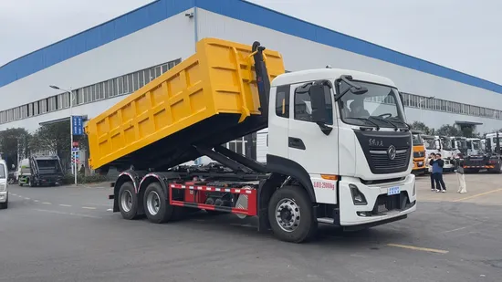 中国ブランド 東風フックリフト 貨物トラック 12cbm 12000リットル