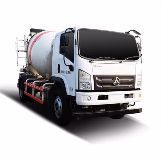 コンクリートミキシングプラント搭載の大型HOWOディーゼルトラック